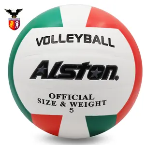 Бесплатный образец, официальный размер 5, мяч для пляжного волейбола, пвх ламинированный волейбол из искусственной кожи