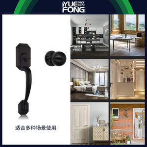 กุญแจล็อค Yuefeng รุ่น 7080K-SN ทำจากโลหะผสมสังกะสี สำหรับประตูห้องนอน ดีไซน์ทันสมัย เรียบง่าย ทนทาน - Product Image 4