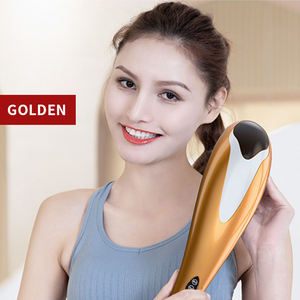 LICHANG eléctrico inteligente alivio del dolor vibración de cuerpo completo masajeador de mano Shiatsu cuello espalda delfín masaje martillo palo - Product Image 3