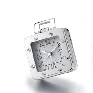स्टॉक में थोक उच्च ग्रेड डेस्कटॉप घड़ी मिश्र धातु आधुनिक डिजाइन पॉकेट घड़ी व्यापार उपहार कॉर्पोरेट उपहार के लिए घर की सजावट