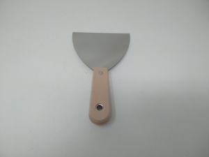 Cuchilla <span class=keywords><strong>de</strong></span> acero inoxidable JNCH-0040, mango <span class=keywords><strong>de</strong></span> <span class=keywords><strong>madera</strong></span> <span class=keywords><strong>de</strong></span> haya, masilla, cuchillo, rascador <span class=keywords><strong>de</strong></span> <span class=keywords><strong>pintura</strong></span> - Product Image 2