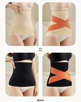 Ceinture de maintien lombaire sportive en coton respirant de haute qualité avec kit d'huile de pierres énergétiques, corset amincissant et gainant pour le ventre