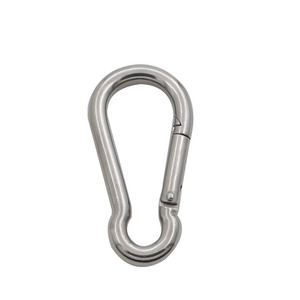 Mosquetón de Acero Inoxidable RICHWITS 5299C, Gancho de Escalada con Capacidad de Carga de 450 kg, para Uso en Exteriores - Product Image 1
