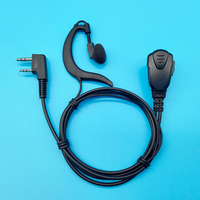 Casque d'écoute pour talkie-walkie, écouteur filaire avec connecteur K, écouteur pour radio bidirectionnelle