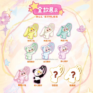 Più caldo bambino tre avvolgente zaino peluche scatola <span class=keywords><strong>cieca</strong></span> alla moda giocattolo ciondolo borsa regalo di compleanno per le donne - Product Image 2