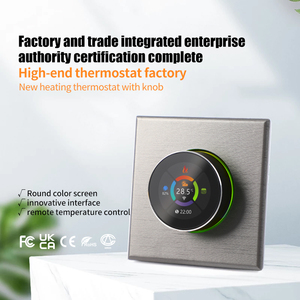 Termostato Programable Moderno <span class=keywords><strong>BECA</strong></span> Tuya BHT-7000 5+1+1 AC95-240V, Controlador de Temperatura para Calefacción por Suelo Radiante en Hoteles, Perilla Inteligente para el Hogar - Product Image 6