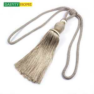 Fabbricazione della cina fatto a mano tenda nappa tiebacks nappa frange passamanerie nappa <span class=keywords><strong>per</strong></span> la tenda - Product Image 5