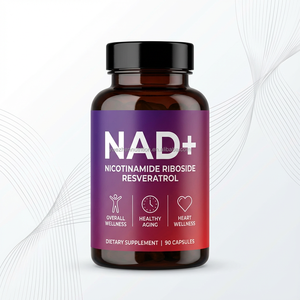 Capsule NAD+ OEM Etichetta Privata, Riparazione DNA, Difesa dall'Invecchiamento, Funzione Cerebrale, Integratore NAD+ Puro per Energia - Product Image 1