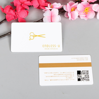 Impressão personalizada personalizada Número de série Código de barras Dados variáveis Código QR Cartões plásticos PVC Business Card Club Membership Card