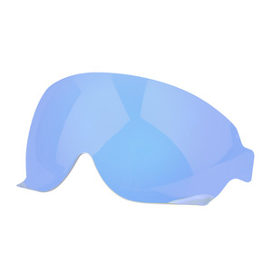 Lentille de casque de moto, teinte bleue, matériau PC, ajustement universel pour casque intégral, utilisation de jour et de nuit - Product Image 3