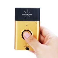 Interphone sans fil H6 couleur argent/or avec fonction de conversation, portée de 300 m, sonnette de porte pour usage domestique
