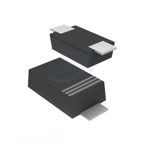 DIODE SCHOTTKY 60V 2A PMDU Single Diodes Manufacturer Channel SOD-123F RB068MM-60TFTR Kit Electronic Components - Product Image 1