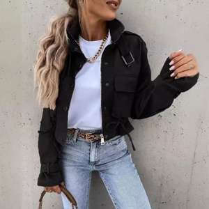 <span class=keywords><strong>Giacca</strong></span> corta <span class=keywords><strong>moto</strong></span> donna autunno e inverno <span class=keywords><strong>giacca</strong></span> Top - Product Image 3