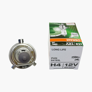 หลอดไฟฮาโลเจนรถยนต์ E1อายุการใช้งานยาวนาน64193L <span class=keywords><strong>H4</strong></span> <span class=keywords><strong>OSRAM</strong></span> 12V 60/55W - Product Image 3