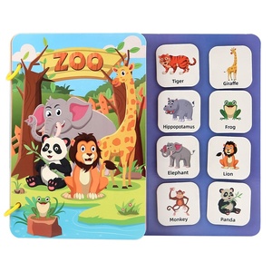 Série de livres silencieux Konig Kids, jouet d'apprentissage précoce, livres d'activités pour enfants, papier, jouet éducatif pour enfants, jouet éducatif Montessori - Product Image 1