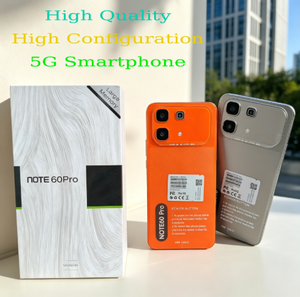 Teléfonos Móviles con Cámara Trasera de 108MP de Alta Calidad, Note 60 Pro, Carga Rápida, Doble SIM, 1TB, Teléfono para Juegos - Product Image 1