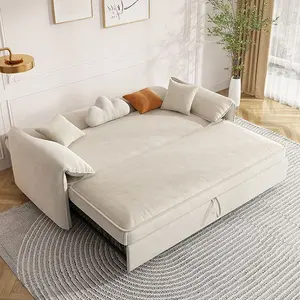 Toptan fiyat modern çekyat tam dışarı kanepe yatak kumaş kanepe kam yatak