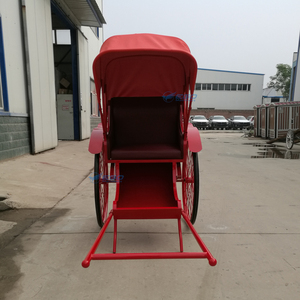 Popular Rickshaws/Unique Street Mobile Passenger Tourist Rickshaw/2 Wheels Rickshaw/Family Leisure <b>Pedal</b>/Ancient Jinrikisha - Product Image 4