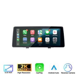 Schermo Touch QLED da 12,6 Pollici 2400x900 con Linux, Carplay e Android Auto per <span class=keywords><strong>BMW</strong></span> Serie 2 <span class=keywords><strong>Active</strong></span> <span class=keywords><strong>Tourer</strong></span>/Gran <span class=keywords><strong>Tourer</strong></span> F45/F46 2014-2018 - Product Image 1