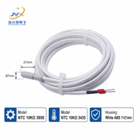 Câble de sonde de température NTC 10k B3950 pour thermostat de chauffage au sol de 3 mètres, sonde électrique pour chauffage au sol à eau