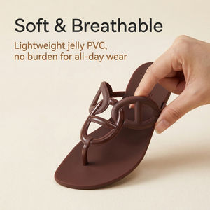 Chaussures d'extérieur de luxe haut de gamme pour femmes, antidérapantes, à talon souple et respirant, confortables et tendance (1,5 cm) - Product Image 1