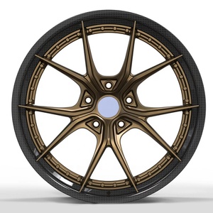 ล้อคาร์บอนไฟเบอร์ฟอร์จ น้ำหนักเบาพิเศษ ประสิทธิภาพสูง OEM 5x100 5x108 5x112 5x114.3 5x120 5x130 Porschee 911 GT3 <span class=keywords><strong>RS</strong></span> 997.2 991 - Product Image 3