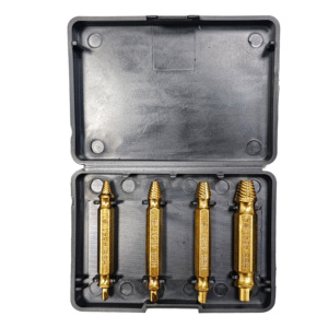 Industrial Grade HSS 4341 Screw Extractor Drill Bit Set Oxide Black Finish for Damaged Broken Bolt <b>Removal</b> Machinery Repair - Product Image 6