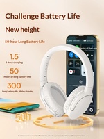Casque sans fil supra-auriculaire Baseus D02 Pro BT d'occasion, nouveau, pour le gaming, avec réduction de bruit, son de haute qualité, longue autonomie de la batterie