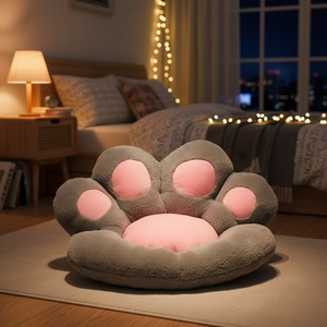 Cuscino Decorativo a Forma di <span class=keywords><strong>Zampa</strong></span> di Gatto Personalizzato a Prezzo di Fabbrica, Morbido e Soffice Peluche Imbottito per Uso Domestico - Product Image 2