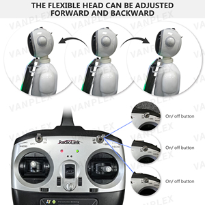 Cabina Fotografica Interattiva con Braccio Robotico, Stampa Istantanea, Tracciamento Automatico, Angolo Regolabile, RGB, Wi-Fi, per Matrimoni e Feste, Compatibile DSLR - Product Image 3