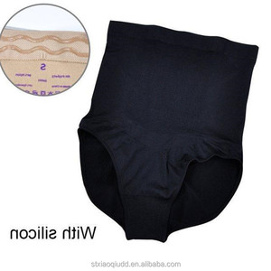 0138 # taille haute ventre pantalon anti-dérapant Silicone ventre Tuck hanche Triangle beauté pantalon grande taille ventre pantalon femmes - Product Image 3