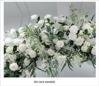 Arco de Boda Artificial Blanco Estilo Europeo, Decoración Floral, Estructura Pre-fabricada, Arreglos Florales, Fondo para Escenario, Ceremonia