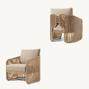 Ensemble <span class=keywords><strong>de</strong></span> canapés d'extérieur en rotin au design moderne, ensemble <span class=keywords><strong>de</strong></span> canapés <span class=keywords><strong>de</strong></span> <span class=keywords><strong>jardin</strong></span> en rotin pour hôtel, villa, parc, cour, mobilier d'extérieur, ensemble <span class=keywords><strong>de</strong></span> table basse - Product Image 2