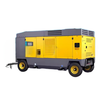 Atlas Copco V1200 Compresseur d'air pour moteur diesel Grand compresseur d'air mobile Couvre de multiples applications
