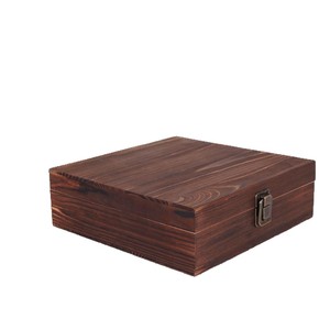 Caoxian Wooden <b>Box</b> Rectangle 7cm High <b>Lockable</b> Gift Craft Storage <b>Box</b> - Product Image 5