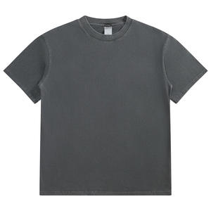 Custom Logo Men's <b>Tshirt</b> 100% Cotton Oversized Heavyweight Plain <b>Tshirt</b> Bulk Wholesale High Quality <b>Tshirt</b> for Men - Product Image 2