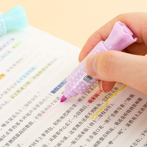 Khuyến Mại Mini Pastel Màu Kẹo Dễ Thương Hình Dạng <span class=keywords><strong>Highlighter</strong></span> Marker - Product Image 5
