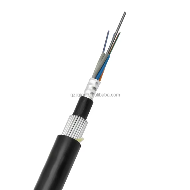 GYTA33 Underwater Subsea Fiber Optic Cable 48 96 144 Core Armored Direct Burial Marine Communication Cable