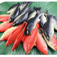 Lot de poissons artificiels 3D en PU ultra-réalistes – Modèles de fruits de mer pour la décoration intérieure, centre de table de fête et cadeau unique