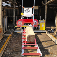 Scierie professionnelle RS18G | Machine de découpe de bois à essence | Conception compacte pour une utilisation agricole et forestière