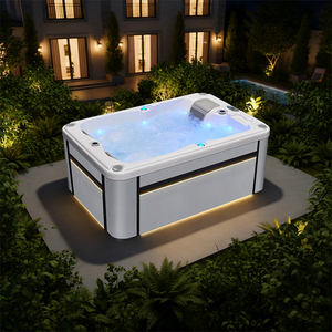 OCEAN FUTURE Fabricants de spas et de bains à remous d'extérieur pour 2 personnes, Sexy Corner - Product Image 1