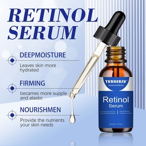 Soro profundo do Retinol do enrugamento do colagénio do soro coreano do <span class=keywords><strong>peptide</strong></span> YURHERSU com o multi soro antienvelhecimento complexo do Retinoid