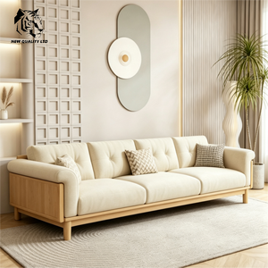 Canapé moderne fabriqué en usine, prix bas, sur mesure, grand stock disponible, prêt à être expédié, nouvelle mode, meubles de salon, canapés en bois et en tissu. - Product Image 1