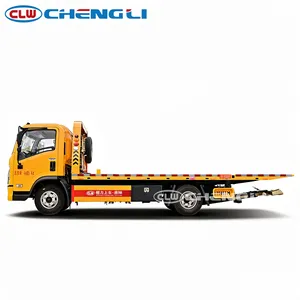 OEM and ODM Factory Direct 4X2 <b>Flatbed</b> 10 Tons Wrecker <b>Truck</b> Heavy Tow <b>Truck</b> with 4.1/4.1m Deck Length for Sale - Product Image 2