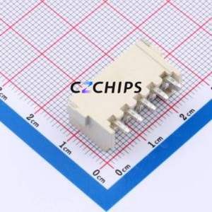 W396112K-5PW2411 Wire-to-Board Pin Header SMD,P=3.96mm Connector 1x5P 3.96mm Horizontal Mount VH - Product Image 2