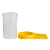 Caja de alimentación de azúcar de abeja al por mayor, colmena de plástico, alimentador de abejas, cuenco para beber, herramientas de Apicultura