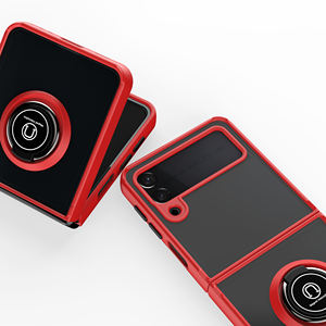 Venta al por mayor de fábrica deportes Galaxy <span class=keywords><strong>Z</strong></span> <span class=keywords><strong>Flip</strong></span> 3 funda Pc anillo de dedo protector plegable funda de teléfono móvil para <span class=keywords><strong>Samsung</strong></span> <span class=keywords><strong>Z</strong></span> <span class=keywords><strong>Flip</strong></span> 3 <span class=keywords><strong>5G</strong></span> - Product Image 6