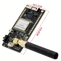 Placa de Desarrollo LoRa32 ESP32 con Pantalla Digital OLED de 0.96 Pulgadas (Computadora de Placa Única) Módulo Inalámbrico WIFI SMA