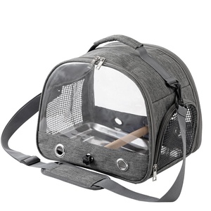 Jaula <span class=keywords><strong>de</strong></span> pájaros portátil transfronteriza, impermeable, plegable, Paloma, estornino, pequeña bolsa <span class=keywords><strong>de</strong></span> transporte <span class=keywords><strong>de</strong></span> pájaros <span class=keywords><strong>para</strong></span> hámsteres y loros - Product Image 5
