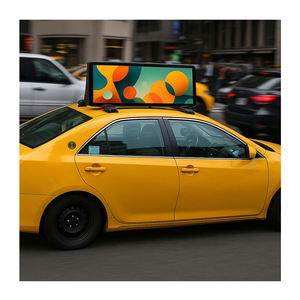 Letrero LED móvil impermeable programable con mensajes desplazables p5, pantalla LED publicitaria para autos, pantalla LED superior para taxis - Product Image 3